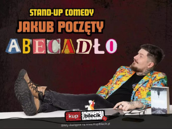 Piotrków Trybunalski Wydarzenie Stand-up Piotrków Trybunalski! Stand-up: Jakub Poczęty w programie "Abecadło"!